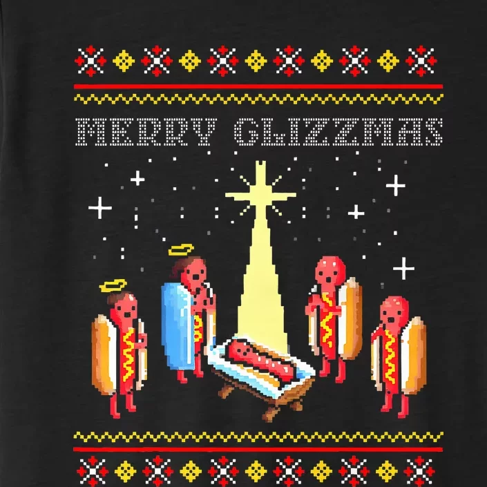 Merry Glizzmas Tacky Christmas ChromaSoft Performance T-Shirt