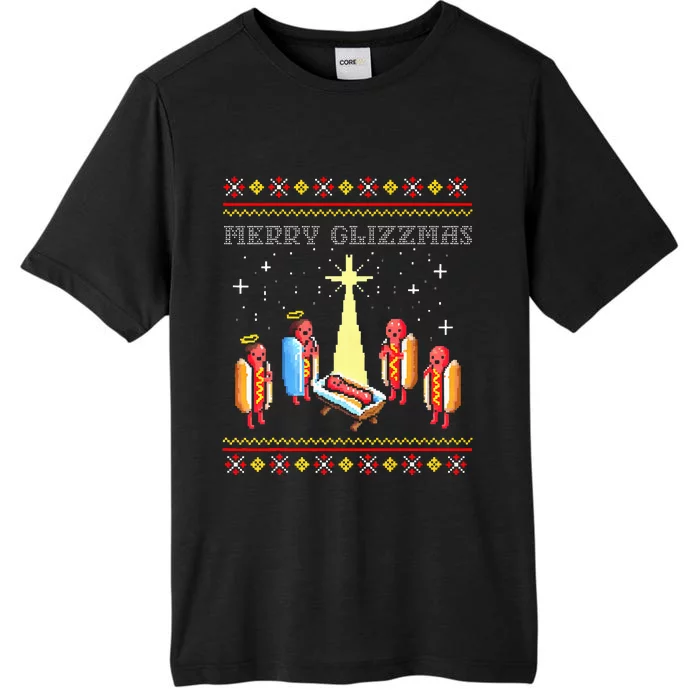 Merry Glizzmas Tacky Christmas ChromaSoft Performance T-Shirt