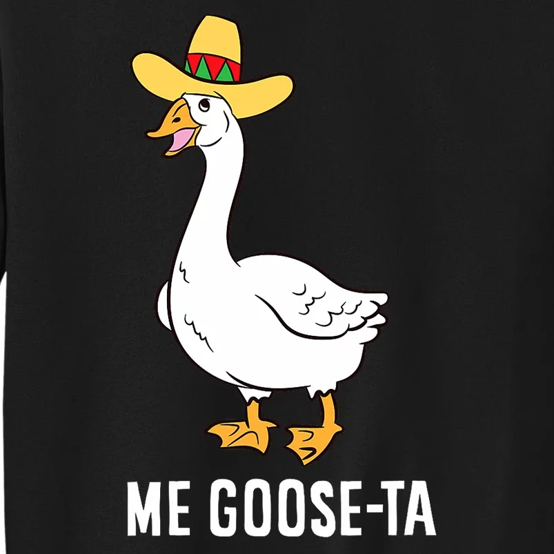 Me Goose Ta Mexican Funny Spanish Goose Pun Sweatshirt