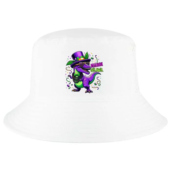 Mardi Grawr Trex Dino Costume Mardi Gras Cool Comfort Performance Bucket Hat