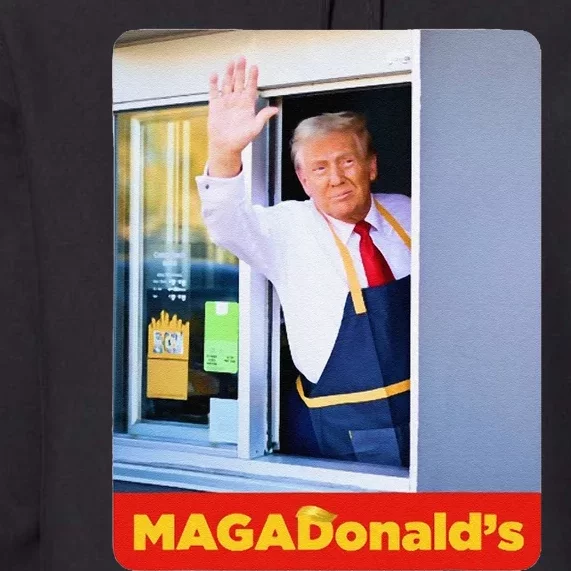 Magadonalds Gift Trump Funny Premium Hoodie