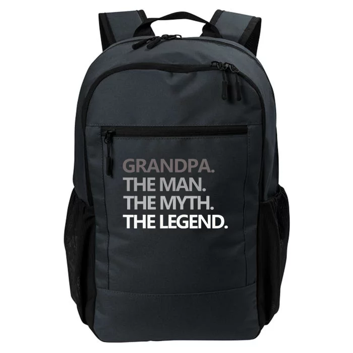 Men GRANDPA THE MAN THE MYTH THE LEGEND Men Gift Fathers Day Daily Commute Backpack