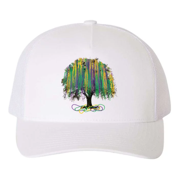 Mardi Gras Tree Yupoong Adult 5-Panel Trucker Hat