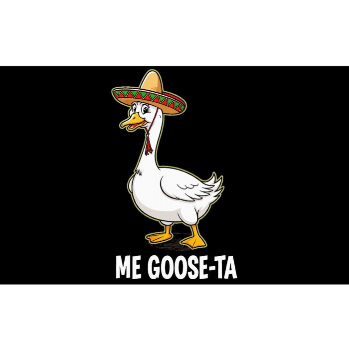 Me Goose Ta Goose Pun Fiesta Humor Geese Party Bumper Sticker