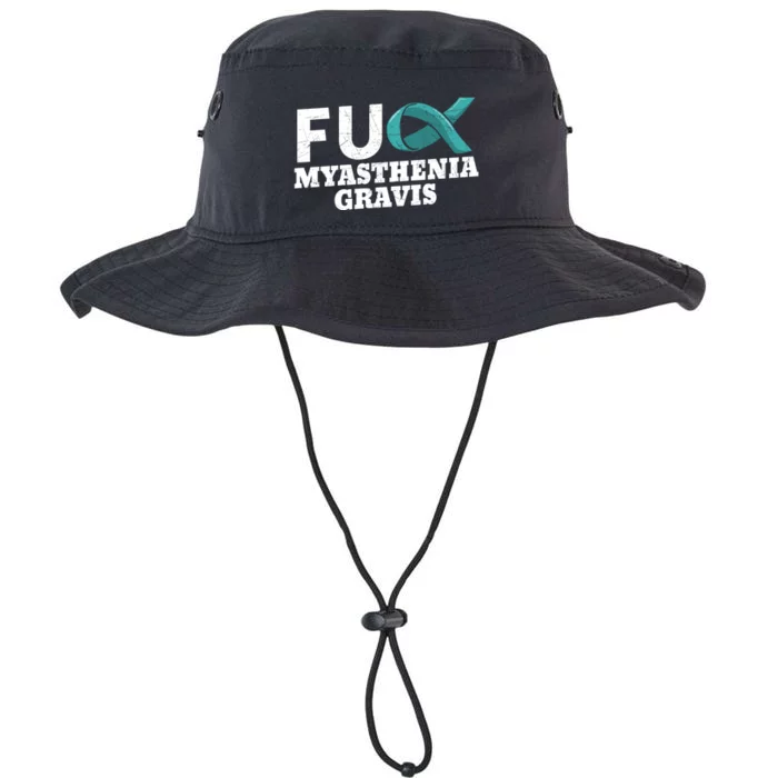 Myasthenia Gravis Teal Awareness Ribbon Autoimmune Disorder Cute Gift Legacy Cool Fit Booney Bucket Hat