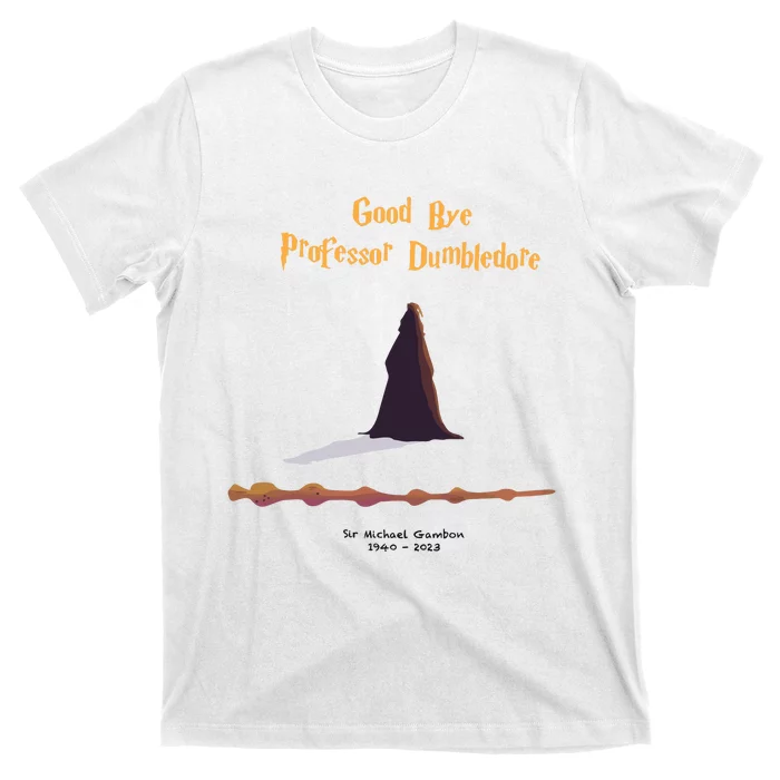 Michael Gambon Thanks For The Memories Dumbledore T-Shirt