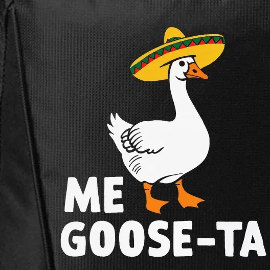 Me Goose Ta Goose Fiesta Humor Pun Mexican Party City Backpack