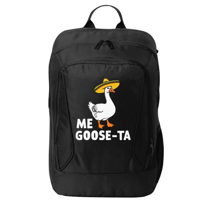 Me Goose Ta Goose Fiesta Humor Pun Mexican Party City Backpack