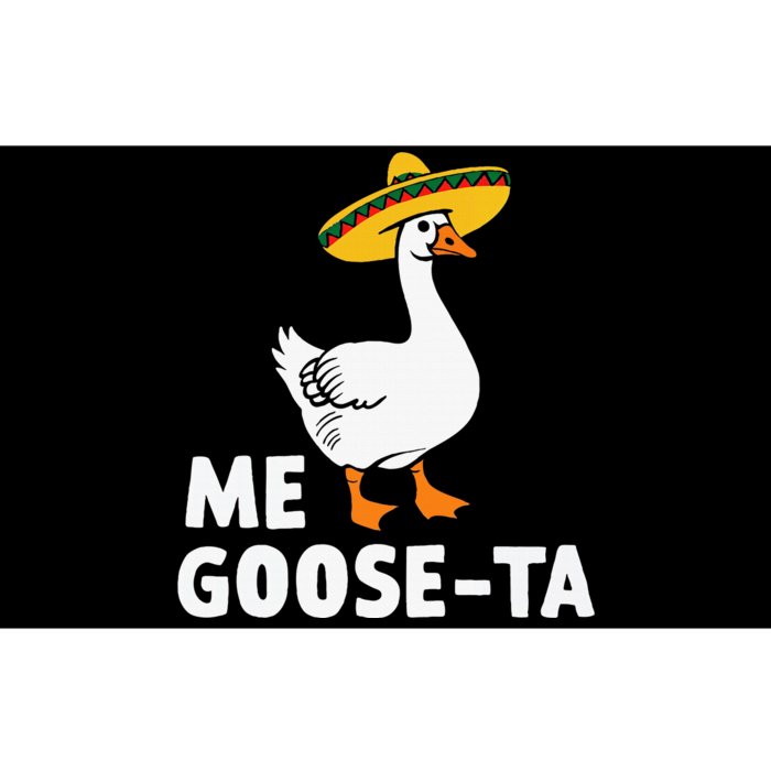 Me Goose Ta Goose Fiesta Humor Pun Mexican Party Bumper Sticker