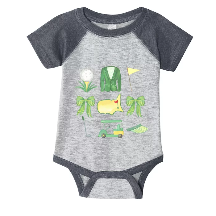 Masters Golf Tournament Infant Baby Jersey Bodysuit