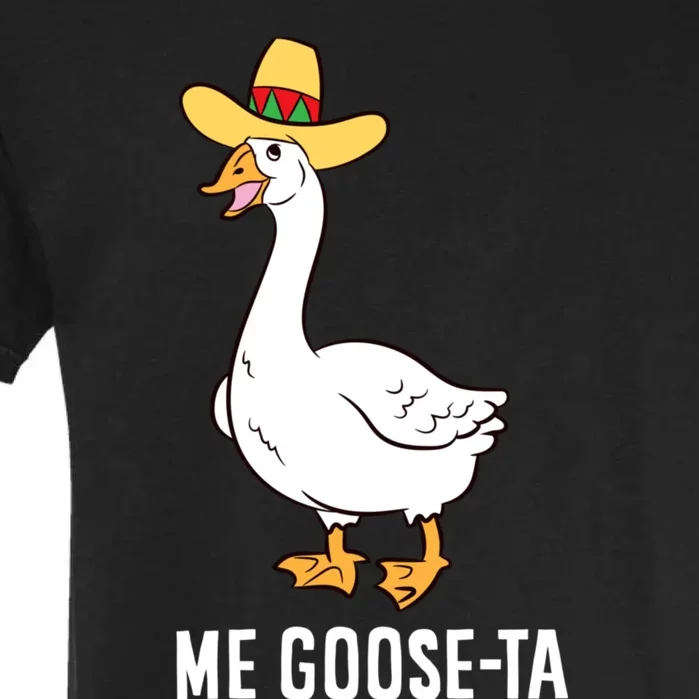 Me Goose Ta Mexican Funny Spanish Goose Pun Garment-Dyed Heavyweight T-Shirt