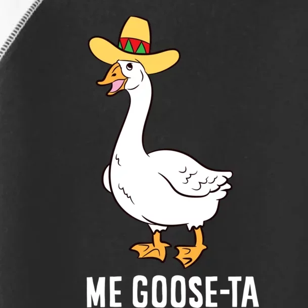 Me Goose Ta Mexican Funny Spanish Goose Pun Toddler Fine Jersey T-Shirt