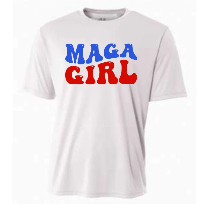 Maga Girl Trump 2024 Cooling Performance Crew T-Shirt