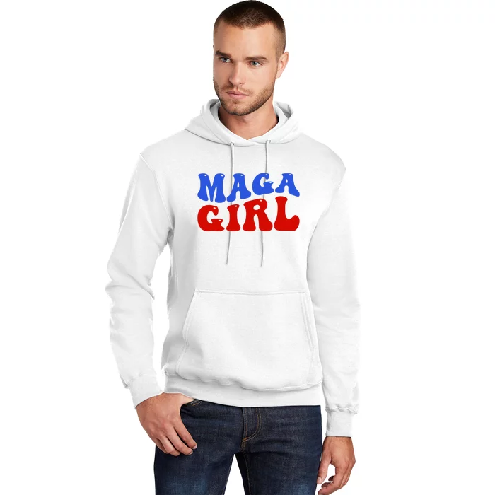 Maga Girl Trump 2024 Hoodie