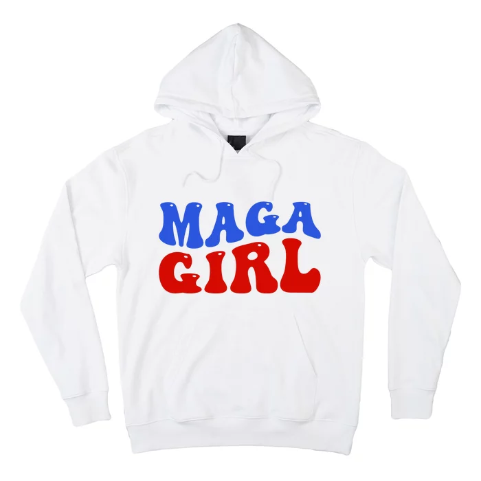 Maga Girl Trump 2024 Hoodie