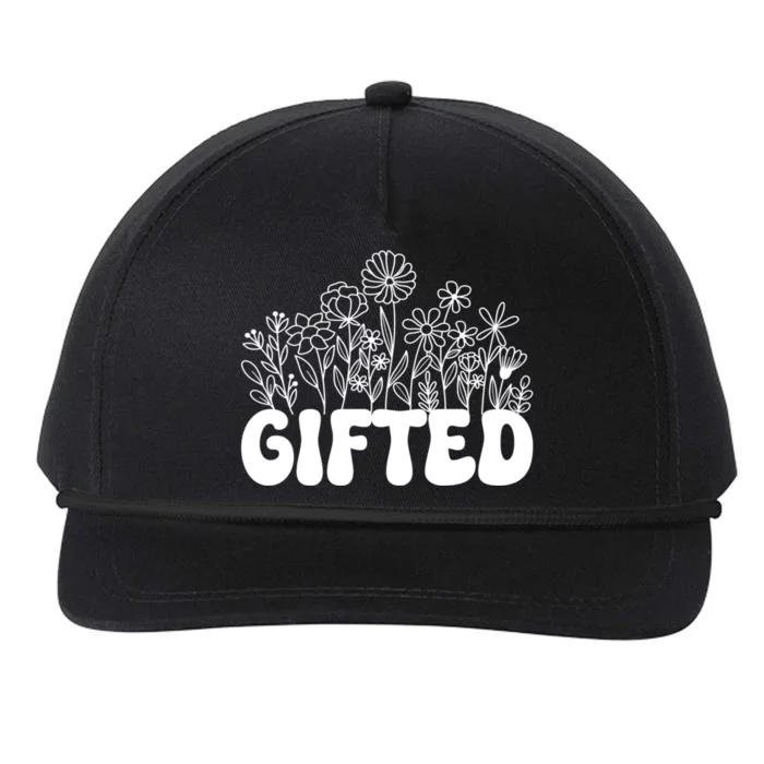 Matching Gifted Teacher Education Team School Crew Funny Gift Snapback Five-Panel Rope Hat