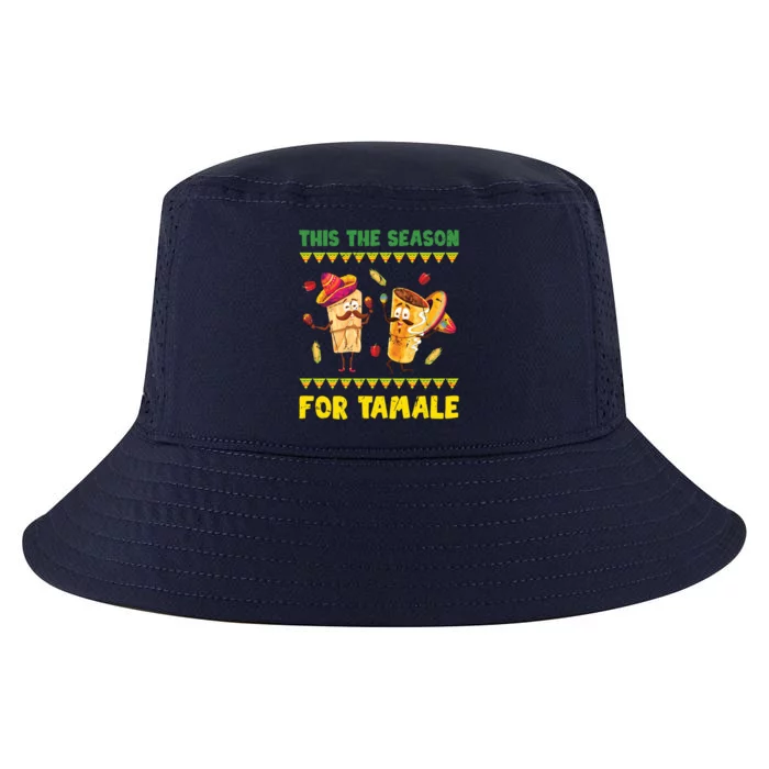 Mexican Gift Tis The Season For Tamale Gift Spicy Food Gift Holiday Gift Cool Comfort Performance Bucket Hat