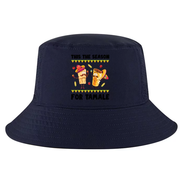 Mexican Gift Tis The Season For Tamale Gift Spicy Food Gift Holiday Meaningful G Cool Comfort Performance Bucket Hat