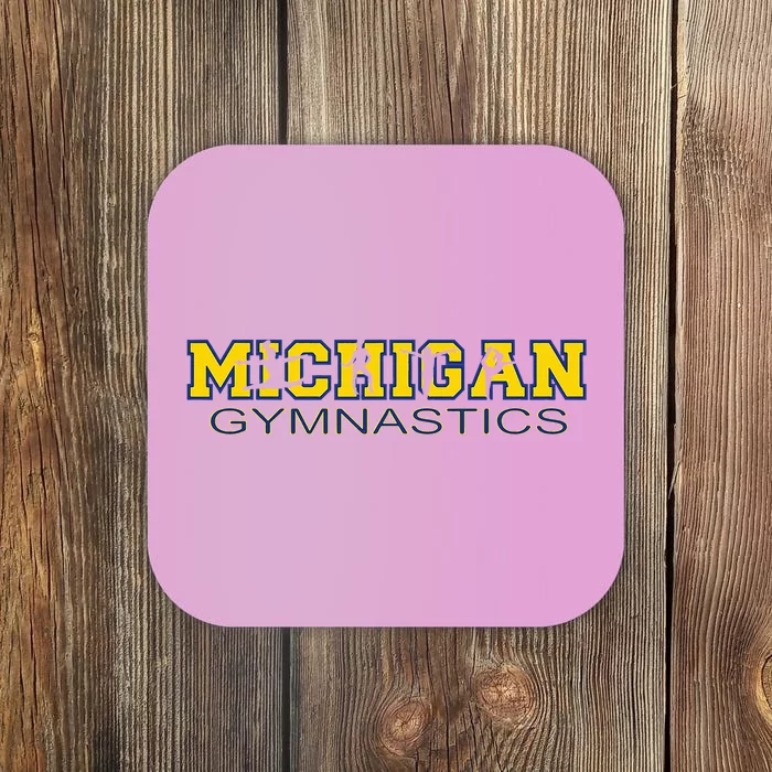 Michigan Gymnastics Tumbling Gear Gymnast Dance Coaster