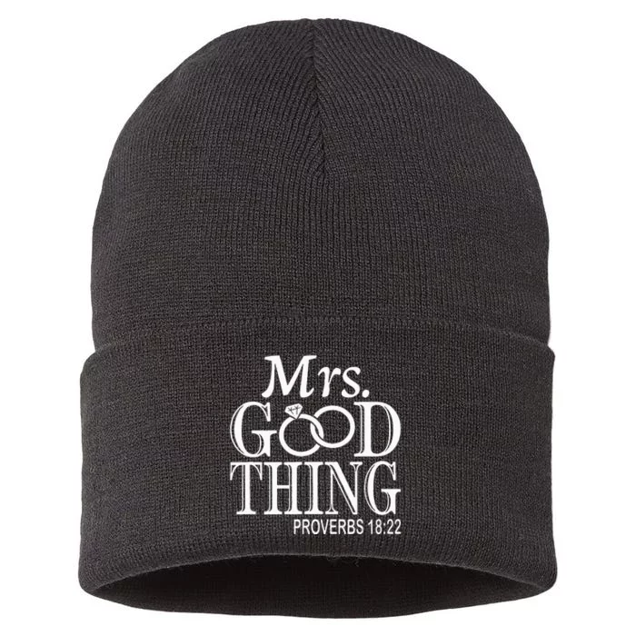 Mrs Good Thing Sustainable Knit Beanie