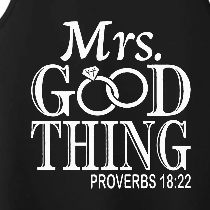 Mrs Good Thing Performance Tank