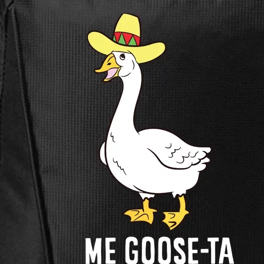 Me Goose Ta Mexican Funny Spanish Goose Pun City Backpack