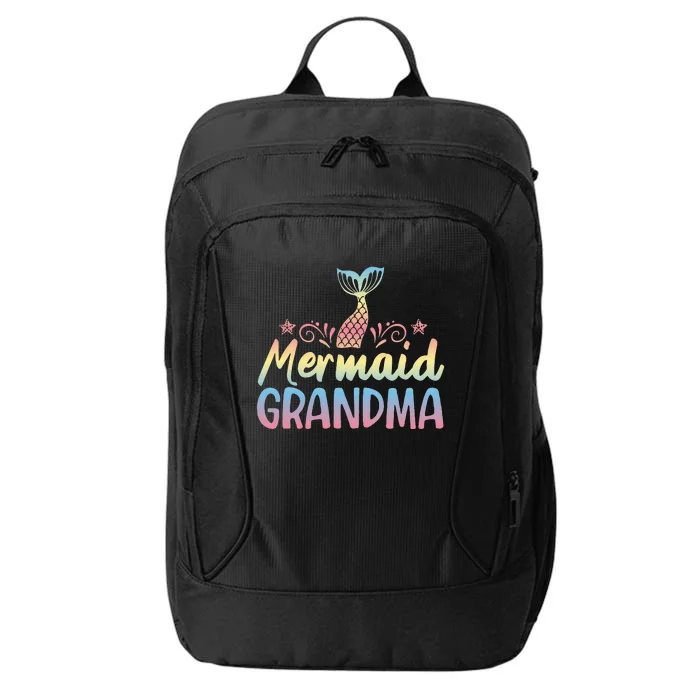 Mermaid Grandma Underwater Grandmother Myth Folklore City Backpack