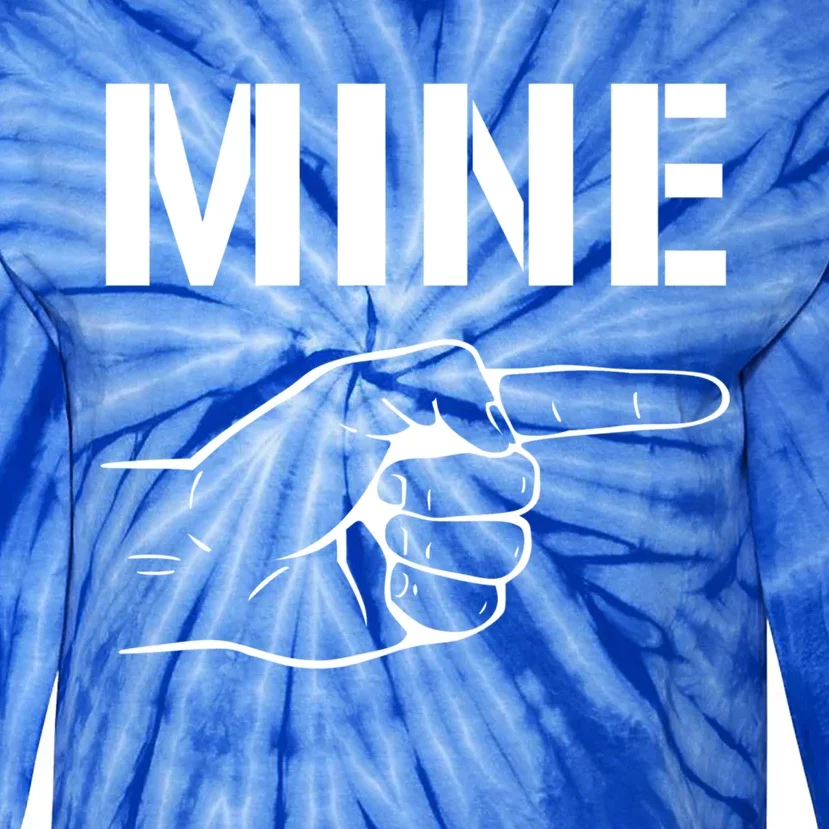 Mine Gift Valentine's Day Gift Tie-Dye Long Sleeve Shirt