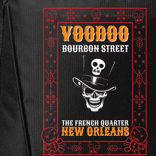 Mardi Gras Voodoo Lover Black Magic Carnival Fan Voodoo Doll City Backpack