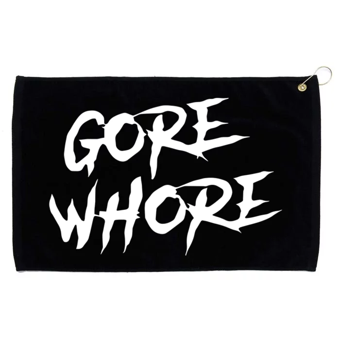 Metal Gore Whore Grommeted Golf Towel