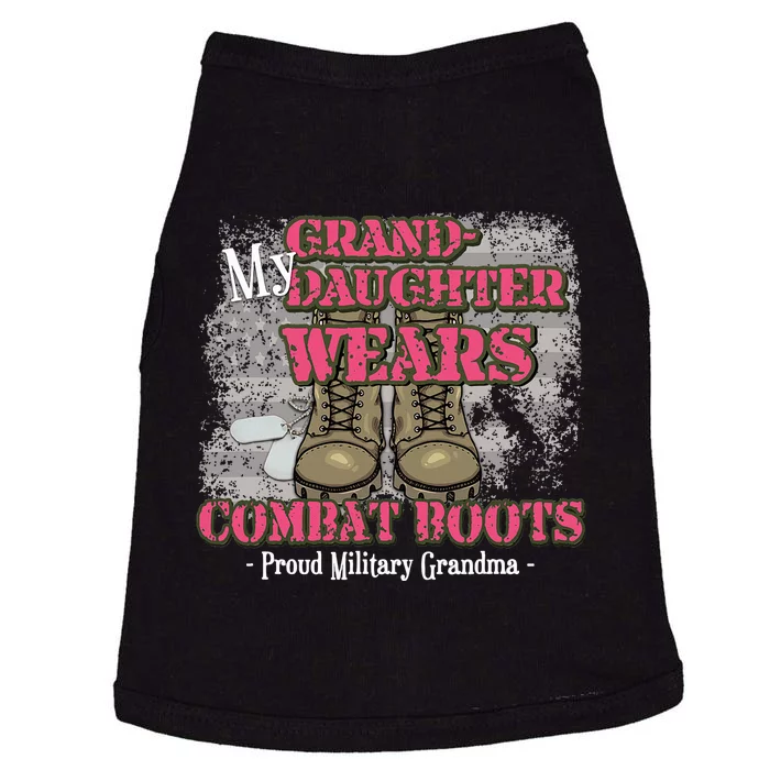 My Granddaughter Wears Combat Boots Proud Grandma Gifts Doggie Tank