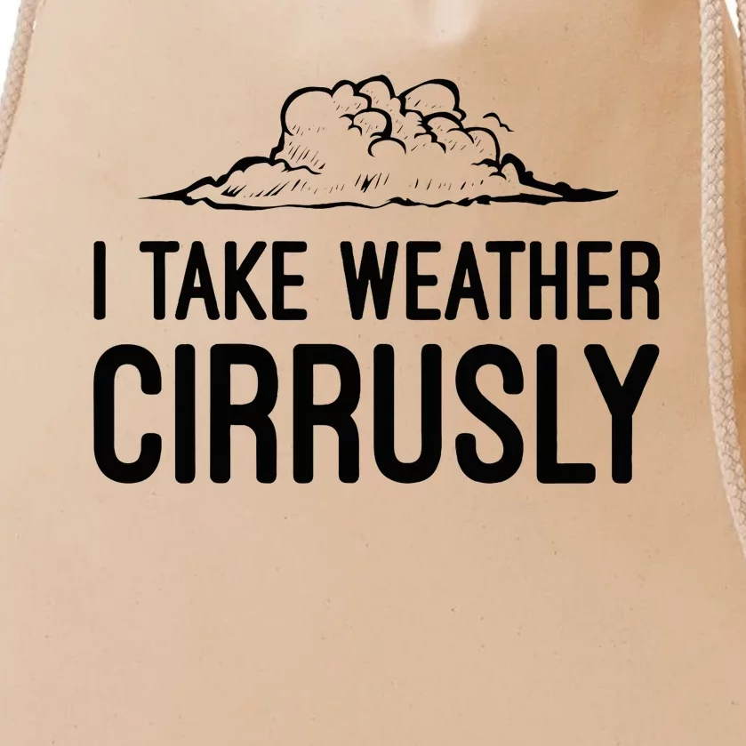 Meteorologist Gift Weather Meteorology Drawstring Bag