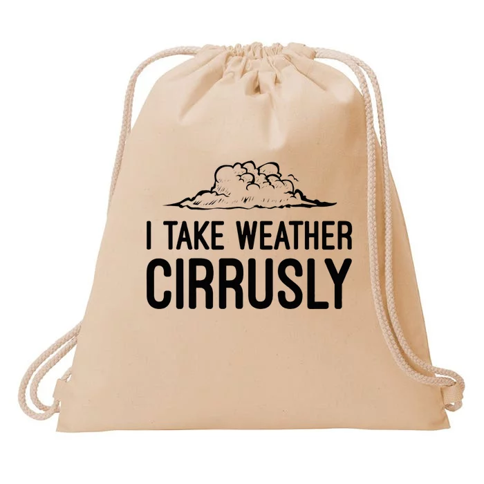 Meteorologist Gift Weather Meteorology Drawstring Bag