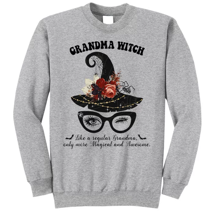 Magical Grandma Witch Awesome Halloween Witchy Grandma Tall Sweatshirt