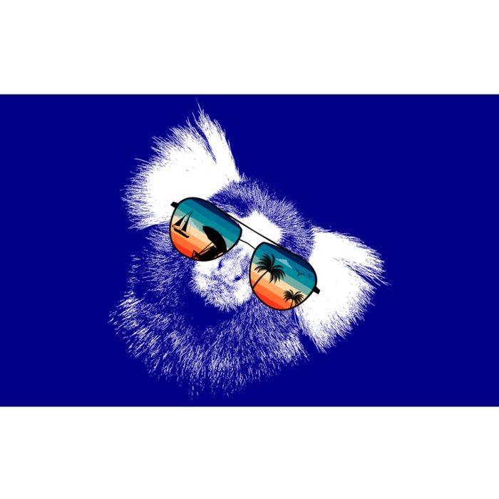 Marmoset Gift With Glasses Sunglasses Retro Style Great Gift Bumper Sticker