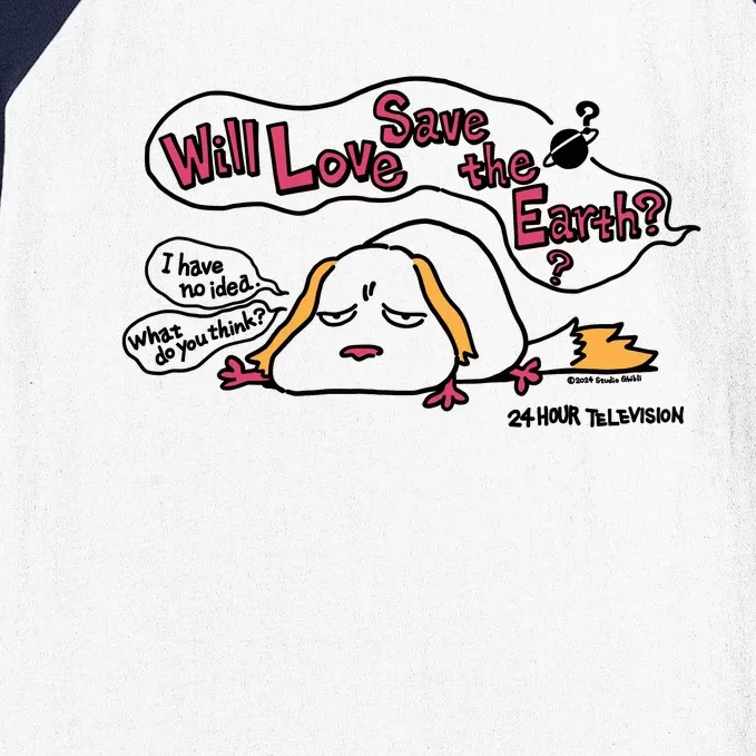 Miyazaki Goro Will Love Save The Earth I Have No Idea Baseball Sleeve Shirt