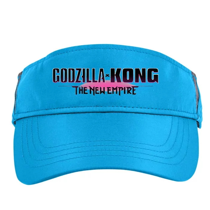 Monsterverse Godzilla x Kong The New Empire Logo Adult Drive Performance Visor