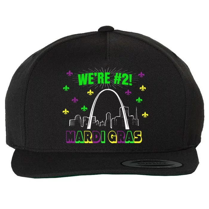 Mardi Gras Yall Gift Parade Costume Party Group Gift Wool Snapback Cap