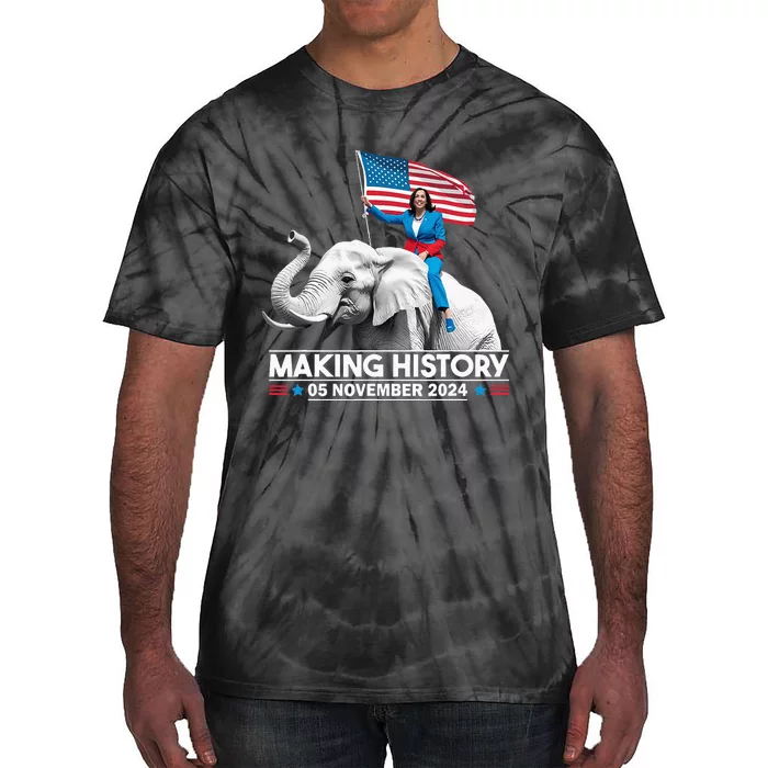 Making History 05 November 2024 Kamala Harris Tie-Dye T-Shirt