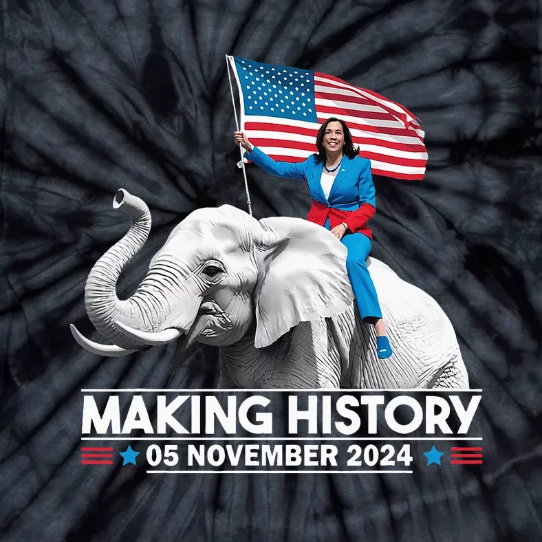 Making History 05 November 2024 Kamala Harris Tie-Dye T-Shirt