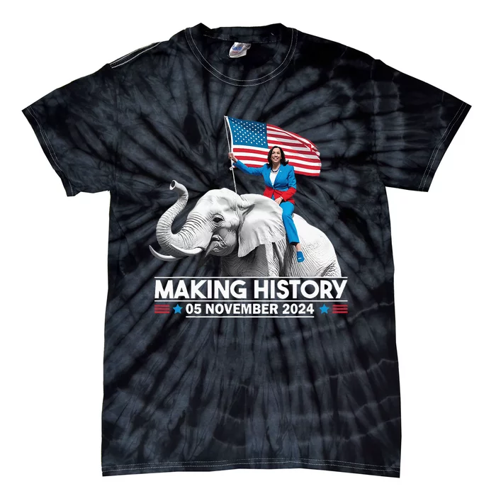 Making History 05 November 2024 Kamala Harris Tie-Dye T-Shirt