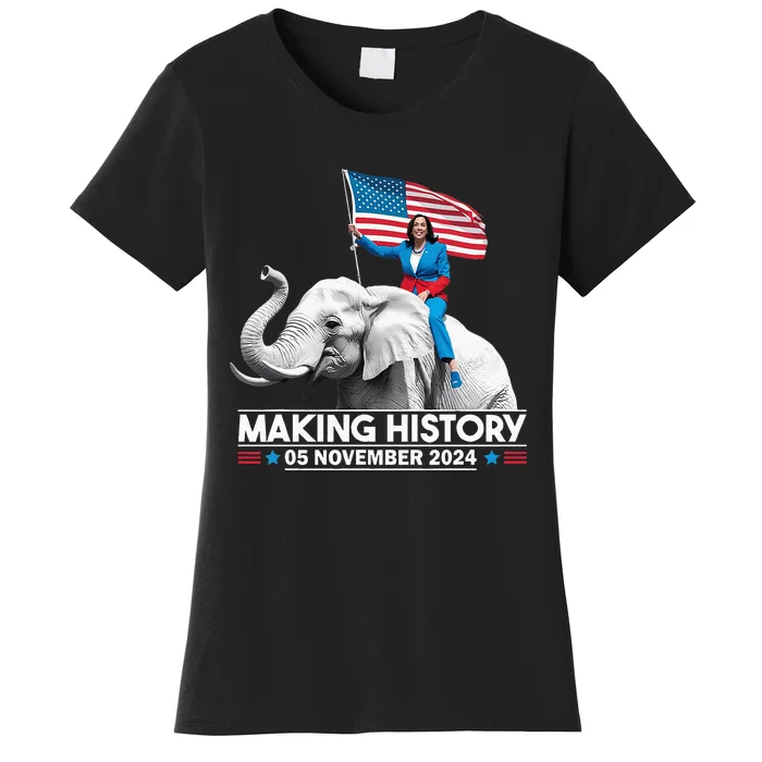 Making History 05 November 2024 Kamala Harris Women's T-Shirt