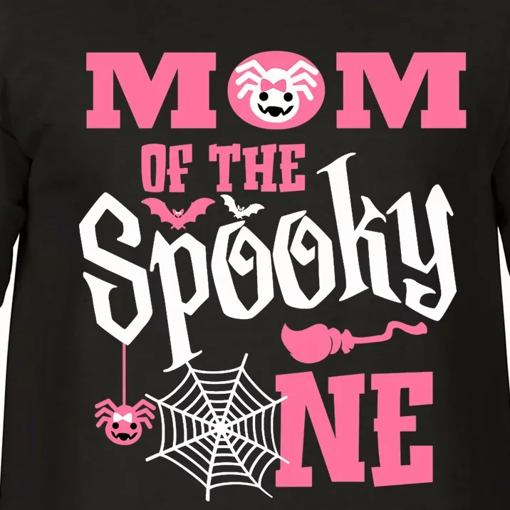 Mom Halloween 1st Birthday Matching Family Spooky One Girl Comfort Colors T-Shirt