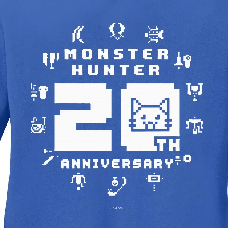 Monster Hunter 20th Anniversary Ladies Long Sleeve Shirt