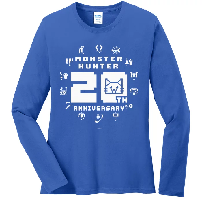 Monster Hunter 20th Anniversary Ladies Long Sleeve Shirt