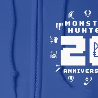 Monster Hunter 20th Anniversary Full Zip Hoodie