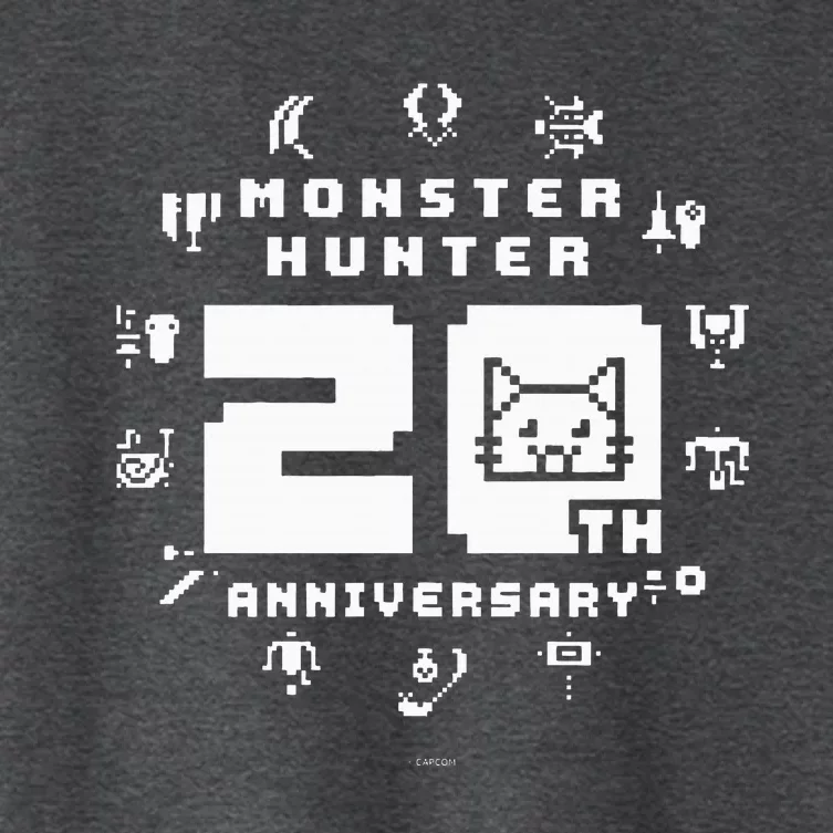 Monster Hunter 20th Anniversary Women's Crop Top Tee