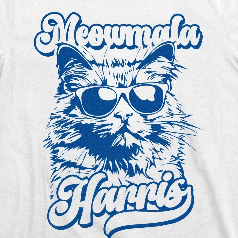 Meowmala Harris 2024 Funny Cat Lady T-Shirt