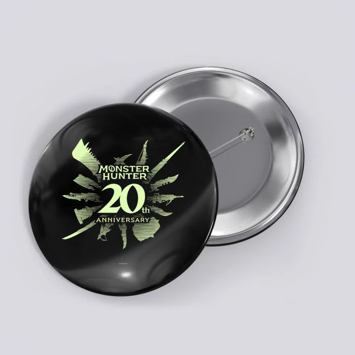 Monster Hunter 20th Anniversary Logo (C) Button