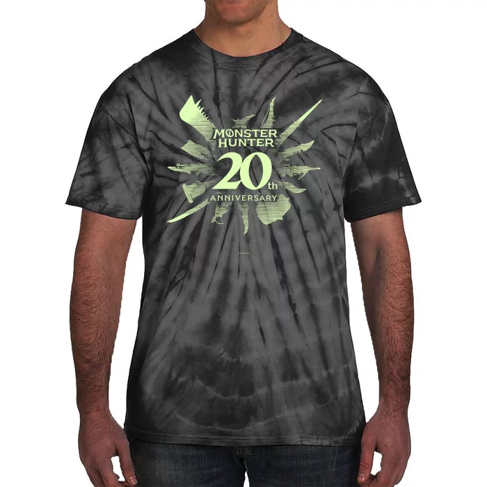 Monster Hunter 20th Anniversary Logo (C) Tie-Dye T-Shirt